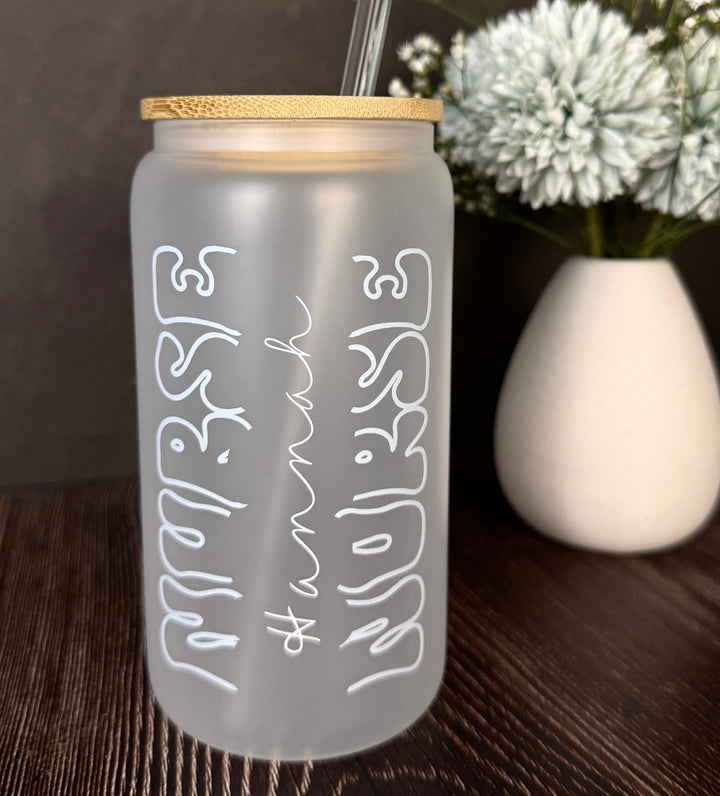 Trinkglas - "NURSE"  Personalisiert
