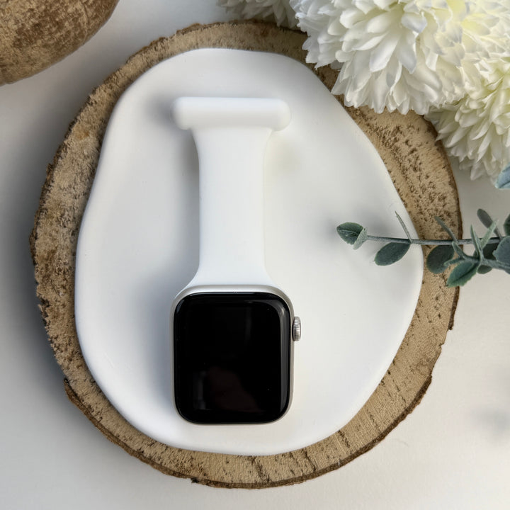 Apple Watch Anstecker Weiß